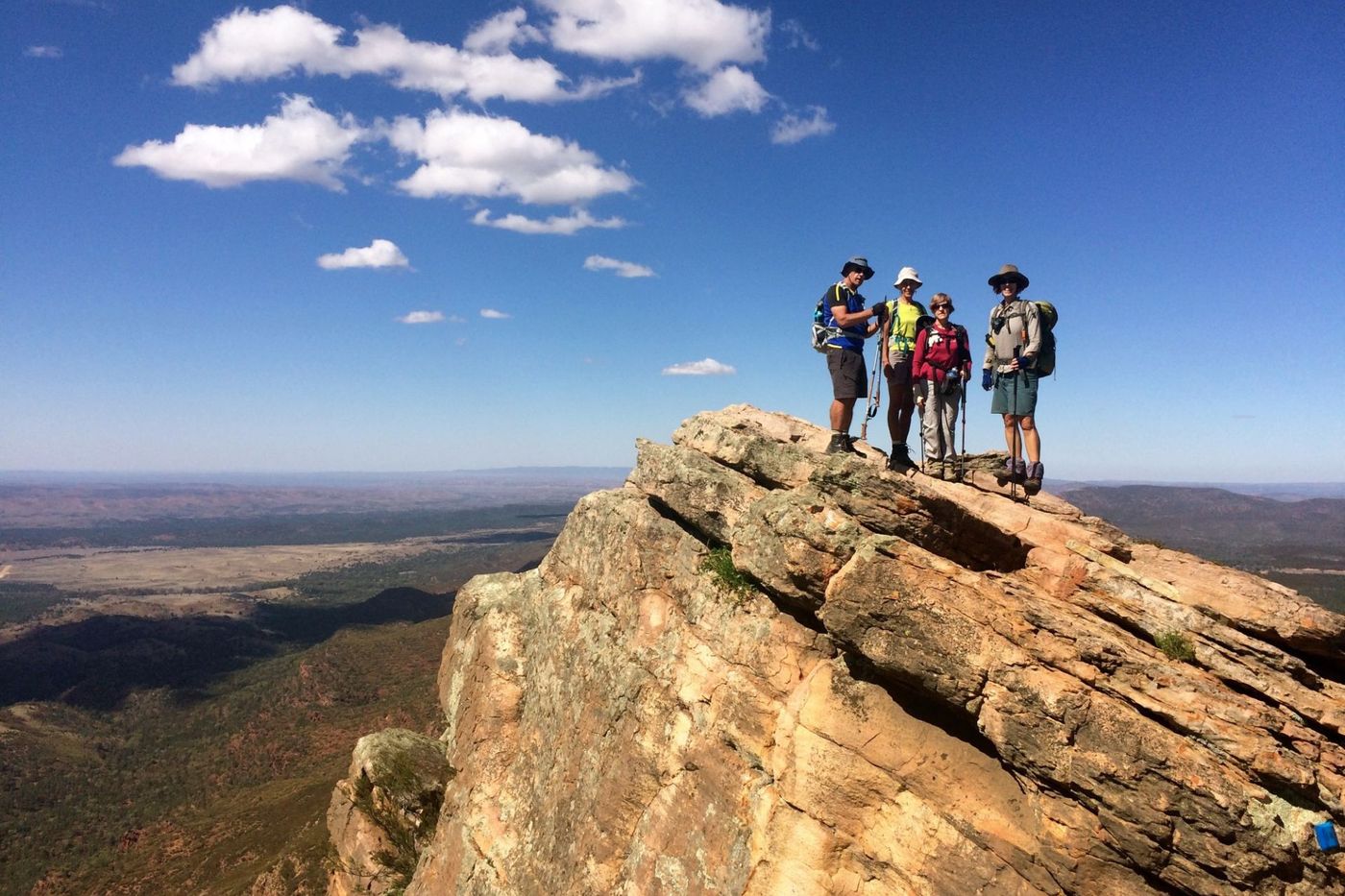 Flinders ranger, rock cliff